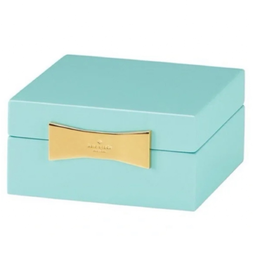 Kate Spade Square Jewelry Box - Tiffany Blue